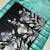 BLACK georgette saree with blouse