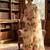Offwhite taby silk blend with floral print and handwork khatli moti border saree with blouse
