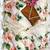 Offwhite taby silk blend with floral print and handwork khatli moti border saree with blouse