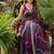 Multicolor fendy chiffon padding with embroidery sequin work saree with blouse
