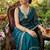 Multicolor fendy chiffon padding with embroidery sequin work saree with blouse