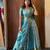Sky Blue South Indian Lehenga Choli Set