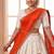 Orange Traditional Lehenga Choli Set