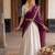 Wine Traditional Lehenga Choli Set