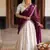 Wine Traditional Lehenga Choli Set