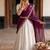 Wine Traditional Lehenga Choli Set