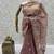 Onion Pink Color Patch Embroidered,Dori,Multi Thread,Zari,Sequins And Zircon Diamond Work Silk Blend Saree
