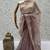 Pink Color Patch Embroidered,Dori,Multi Thread,Zari,Sequins And Zircon Diamond Work Silk Blend Saree