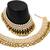 Gold diamond anklets