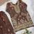 Designer wedding embroidered work kids plazzo set