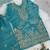 Designer wedding embroidered work kids plazzo set