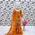 Faux georgette digital print with embroidered work kids sharara set