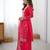 Rani Pink Faux Georgette Thread & Sequin Embroidered Palazzo Suit Set