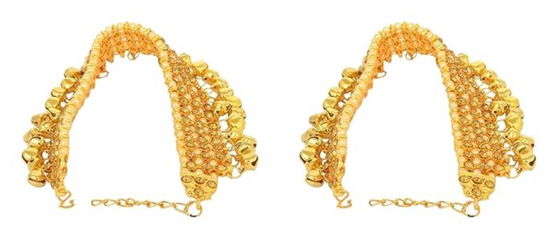 Artificial bridal anklets ghungroo payal