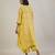 Sunshine yellow printed cotton kurta set
