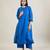 Amber blue cotton kurta set