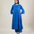 Amber blue cotton kurta set