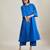 Amber blue cotton kurta set