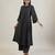 Jet black cotton kurta set