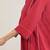 Brick red cotton kurta set