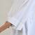 Stark white cotton straight kurta set