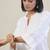 Stark white cotton kurta set