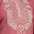 Floral embroidered silk round neck kurta trouser & dupatta set