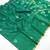  GREEN handloom weaving silk blend saree 