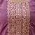 Floral embroidered silk round neck kurta trouser & dupatta set