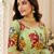 Light-Green Embroidered Art Silk Semi Stitched Lehenga Choli Collection