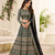 Multicolor Printed Silk Semi Stitched Lehenga Choli Traditional Wear Collection
