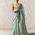 LIGHTGREEN FANCY embroidered saree with blouse