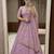 LOVENDER BUTTERFLY NET PARTY WEAR EMBROIDERY LEHNGHA CHOLUI