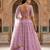 LOVENDER BUTTERFLY NET PARTY WEAR EMBROIDERY LEHNGHA CHOLUI