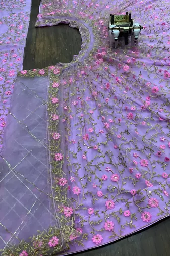 LOVENDER EMBROIDERY lehenga choli