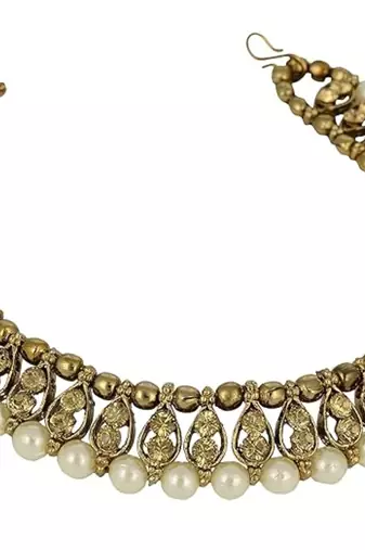 Traditional Anklets, payal with Pearl
