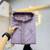 Purple cotton butta work work men kurta pyjama