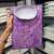 Purple heavy cotton sequence work and print work men kurta pyjama
