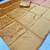 mustard silk blend zari woven saree with un-stitched blouse