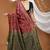 magenta silk blend woven work saree with blouse