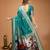 sky blue silk blend zari woven sarees