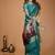 sky blue silk blend zari woven sarees