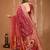 peach silk blend zari woven sarees