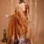 dark mustard silk blend zari woven sarees