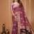 wine silk blend zari woven sarees
