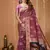 wine silk blend zari woven sarees