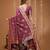 wine silk blend zari woven sarees