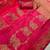 pink silk blend zari woven work sarees