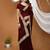 maroon georgette embroidered zari work border sarees