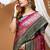 purple silk blend zari woven work sarees